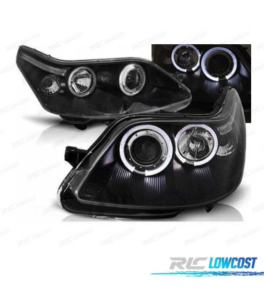 FARI CITROEN C4 04-09 ANGEL EYES FONDO NERO
