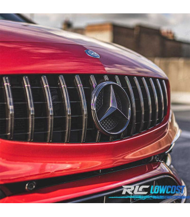 GRIGLIA MERCEDES CLASSE A W176 A45 12-15 CROMO NERO GTR PANAMERICANA