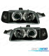 FARI PER FIAT PUNTO 93-99 ANGEL EYES FONDO NERO