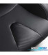 SEDILE SPORTIVO SEMI BAQUET STILE RS PELLE NERA