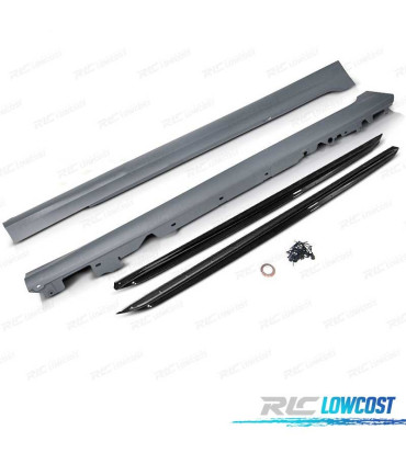 PROFILI LATERALI BMW G20 G21 19- LOOK M PERFORMANCE NERO LUCIDO