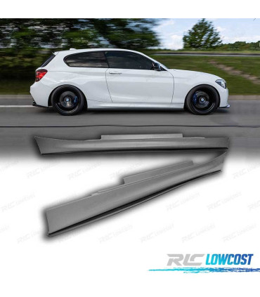 PROFILI LATERALI PER BMW F20 11-18 LOOK M PERFORMANCE AGGIUNTIVI