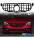 GRIGLIA MERCEDES W205 15-17 AMG GT NERO LUCIDO CON TELECAMERA