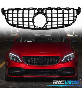 GRIGLIA MERCEDES W205 15-17 AMG GT NERO LUCIDO CON TELECAMERA