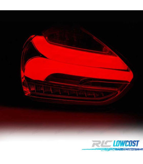 FANALI FORD FOCUS MK3 15-18 A LED DINAMICI NERO FUMÉ