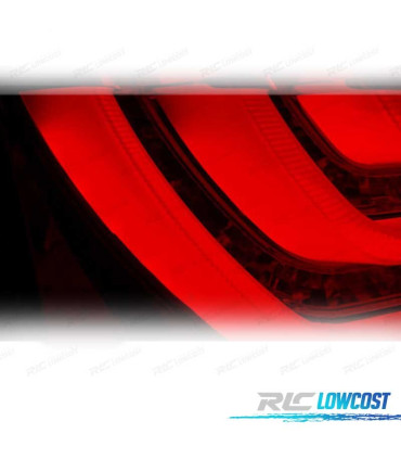 FANALI BMW E60 LCI 07-09 FULL LED BAR AFFUMICATI