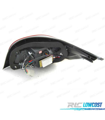 FANALI BMW E60 LCI 07-09 FULL LED BAR AFFUMICATI