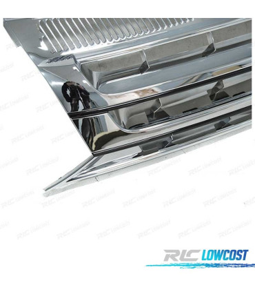 GRIGLIA PER VOLKSWAGEN VW T5 MULTIVAN CARAVELLE 10-15 CROMATA NERA
