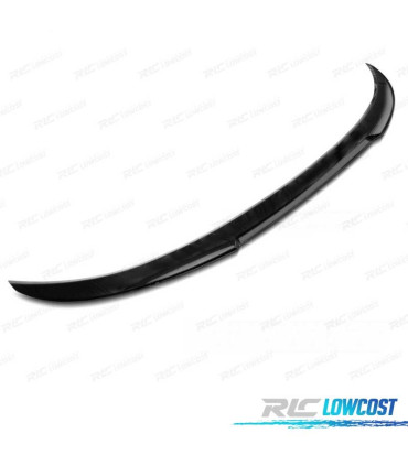 SPOILER ALARE BMW F33 F83 CABRIO 13-18 LOOK M4 NEGRO BRILLANTE