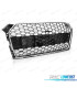 GRIGLIA PER AUDI A5 16-19 PDC LOOK RS5 CROMATO NERO