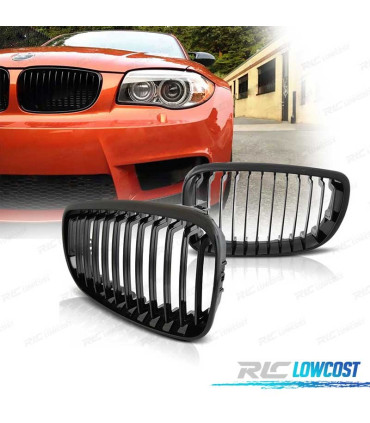 GRIGLIE BMW E81 E87 E82 E88 LOOK M PERFORMANCE NERO LUCIDO