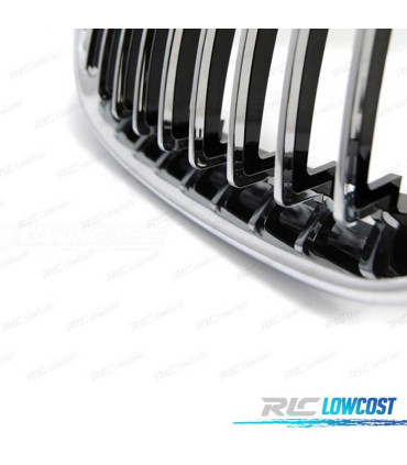 GRIGLIE PER BMW E60 E61 03-10 CROMATE