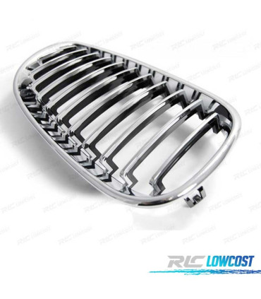 GRIGLIE PER BMW E60 E61 03-10 CROMATE