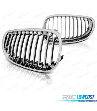 GRIGLIE PER BMW E60 E61 03-10 CROMATE