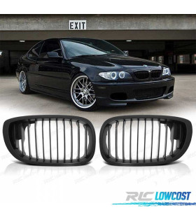 GRIGLIE PER BMW E46 03-06 COUPE CABRIO NERO OPACO