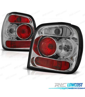 FANALI PER VOLKSWAGEN VW POLO 6N2 99-01 CROMATO