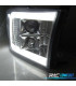 FARI PER DODGE RAM 09-18 LUCE DIURNA A LED CROMATO