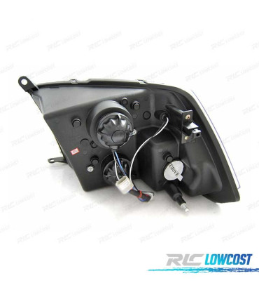 FARI PER DODGE RAM 09-18 LUCE DIURNA A LED CROMATO