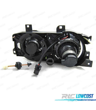 FARI BMW E34 88-95 E32 86-94 FONDO NERO