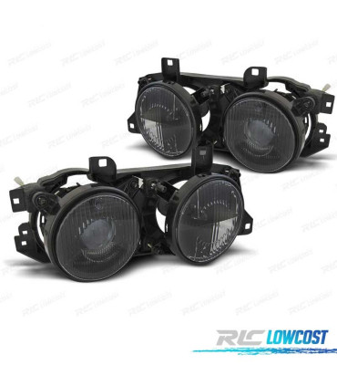 FARI BMW E34 88-95 E32 86-94 FONDO NERO