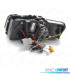 FARI AUDI A4 B6 00-04 LUCE DIURNA A LED FONDO NERO