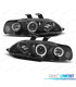 FARI HONDA CIVIC 4P 91-95 ANGEL EYES FONDO NERO