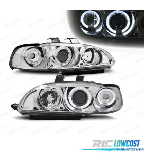 FARI HONDA CIVIC 91-95 4P ANGEL EYES CROMATI