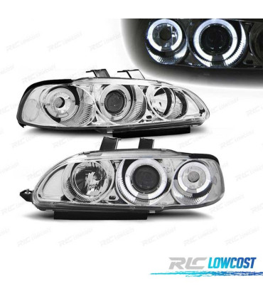 FARI HONDA CIVIC 91-95 4P ANGEL EYES CROMATI