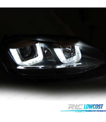 FARI PER VOLKSWAGEN VW GOLF 7 VII LOOK GTI LED LUCE DIURNA 12-17