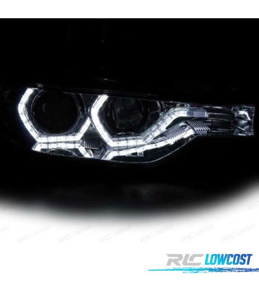 FARI BMW F30 F31 LCI 15-18 LUCE DIURNA LED DRL CROMATI