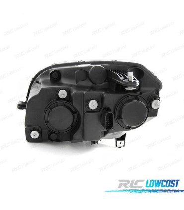 FARI PER MERCEDES GLK X204 LUCE DIURNA FONDO CROMATO