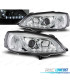 FARI PER OPEL ASTRA G 97-04 LUCE DIURNA A LED CROMATI