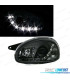 FARI OPEL CORSA B 93-00 LUCE DIURNA A LED FONDO NERO
