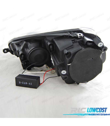 FARI VOLKSWAGEN VW GOLF 5 03-09 ANGEL EYES CCFL CROMATO