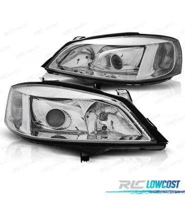 FARI OPEL ASTRA G 97-04 CROMATO