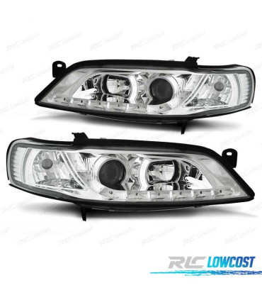 FARI OPEL VECTRA B 99-02 LUCE DIURNA CROMATI