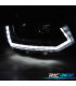 FARI PER VOLKSWAGEN VW T5 MULTIVAN CARAVELLE 10-15 LOOK T6 DRL LED NERO