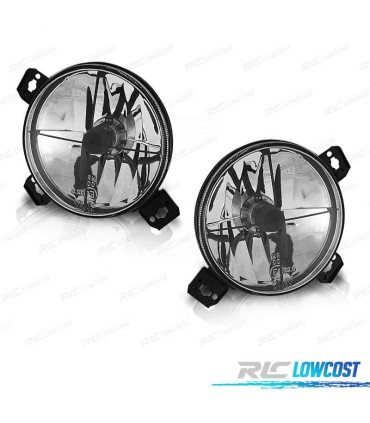 FARI PER VOLKSWAGEN VW GOLF MK2 83-91 CROMATI INTERNI