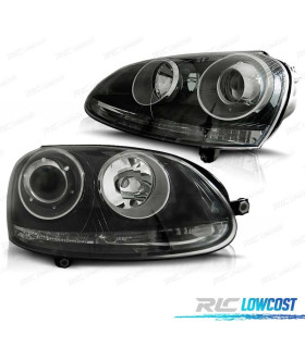 FARI PER VOLKSWAGEN VW GOLF MK5 03-09 R32 NERO