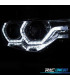 FARI BMW F30 F31 11-15 XENON AFS ANGEL EYES LED DRL CROMATO