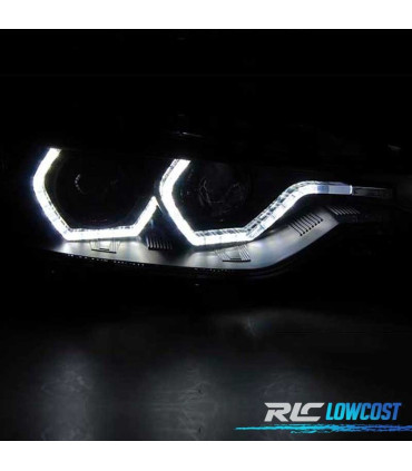 FARI BMW F30 F31 11-15 XENON AFS ANGEL EYES DRL LED NERI