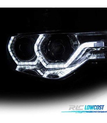 FARI BMW F30 F31 11-15 XENON AFS ANGEL EYES DRL LED CROMATI