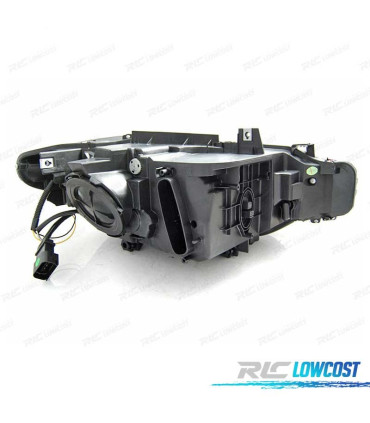 FARI BMW F30 F31 11-15 XENON ANGEL EYES DRL LED NERO