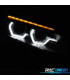 FARI BMW Z4 E89 09-13 XENON LUCE DIURNA LED 3D DINAMICI AFS NERO