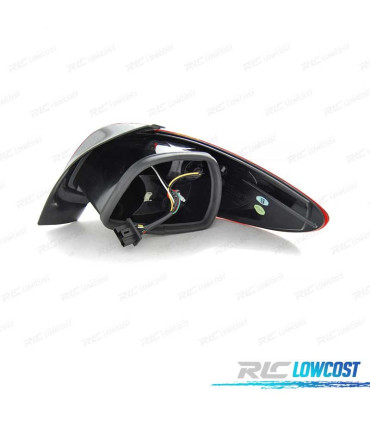 FANALI PER PEUGEOT 206 98-09 ROSSO GRIGIO