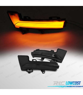 FRECCIE SKODA OCTAVIA III 12-20 SPECCHIO LED DINAMICI FUMÉ