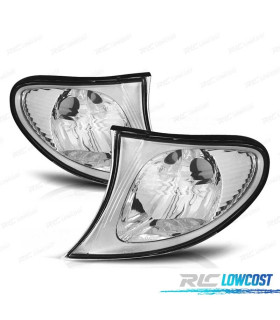 FRECCE ANTERIORI BMW E46 BERLINA TOURING 01-05 CROMATE