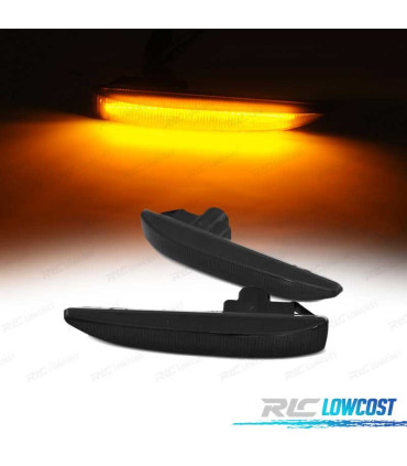 FRECCIE LATERALI BMW E65 E66 E67 01-08 A LED DINAMICI FUMÉ
