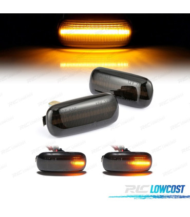 FRECCIE PER AUDI A4 B6 00-04 A4 B7 11.04-08 LATERALI DINAMICI A LED FUMÉ