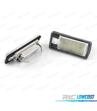 LUCI TARGA A LED PER AUDI A3 A4 A6 Q7 CANBUS